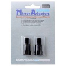 REDUKCE ZÁVITU ZP. ZRCÁTEK M10 NA M10 LEVOSTRANNÝ, OXFORD (ČERNÁ, PÁR, 1X REDUKCE A 1X LEVOSTRANNÝ ZÁVIT)