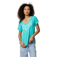FOX DÁMSKÉ TRIKO BOUNDARY SS TYRKYSOVÁ *