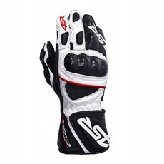 4SR KOŽENÉ RUKAVICE SPORT CUP PLUS BÍLÁ