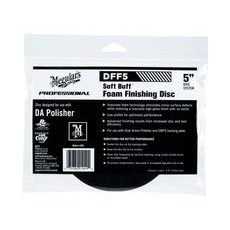 MEGUIAR'S SOFT BUFF FOAM FINISHING DISC 5" - FINIŠOVACÍ A VOSKOVACÍ KOTOUČ PRO DA LEŠTIČKU (MĚKKÝ), 5PALCOVÝ