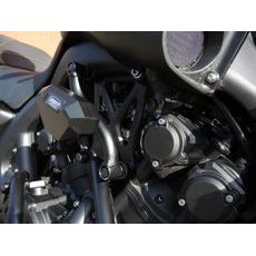 OCHRANNÉ RÁMY MOTORU RDMOTO CF117KDSLD MATNÁ ČERNÁ VRCHNÍ PRO YAMAHA V-MAX 1700 2009-2014
