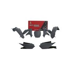 SADA PLASTŮ YAMAHA, RTECH (LIMITOVANÁ EDICE QUANTUM GREY, ŠEDÁ, 5 DÍLŮ)