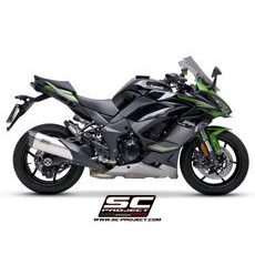 SC-PROJECT KAWASAKI NINJA 1000 SX (2021 - 2024) SC1-R TITANOVÝ VÝFUK