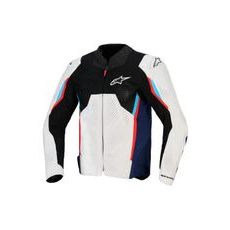 BUNDA AST V3 AIR, ALPINESTARS (BÍLÁ/MODRÁ/ČERVENÁ/ČERNÁ) 2026