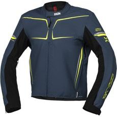 SPORTOVNÍ BUNDA IXS TS-PRO-ST-PLUS X55060 BLUE-YELLOW FLUO L