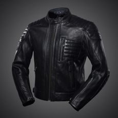 4SR KOŽENÁ BUNDA COOL JACKET (ČERNÁ)