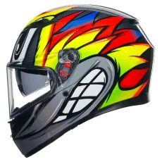 AGV INTEGRÁLNÍ PŘILBA K3 MPLK BIRDY GREY/YELLOW/RED