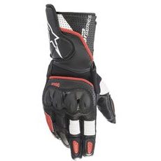RUKAVICE SP-2, ALPINESTARS (ČERNÁ/BÍLÁ/ČERVENÁ)