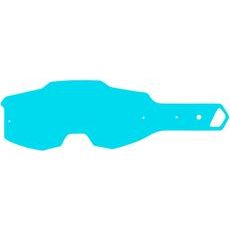 STRHÁVACÍ SLÍDY PLEXI PRO BRÝLE 100% ŘADY ARMEGA, Q-TECH (50 VRSTEV V BALENÍ, ČIRÉ)