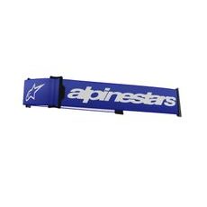 NÁHRADNÍ TEXTILNÍ POPRUH PRO BRÝLE SUPERTECH, ALPINESTARS (MODRÁ/BÍLÁ)