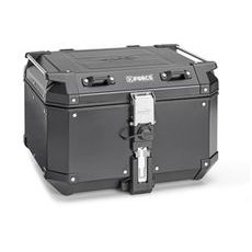 MONOKEY TOPCASE K-FORCE - 48L, KAPPA (ČERNÝ, HLINÍK, 32,3X45,4X48 CM)