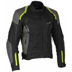 MBW PÁNSKÁ TEXTILNÍ MOTO BUNDA LUCAS ČERNÁ ŽLUTÁ