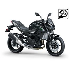 KAWASAKI Z500 MY24 METALLIC SPARK BLACK / METALLIC MATTE GRAPHENESTEEL GRAY