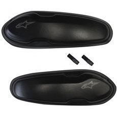 SLIDERY ŠPIČKY PRO BOTY SUPERTECH R/SMX PLUS/SMX-6/SMX S A SMX-1 R, ALPINESTARS (ČERNÉ, PLAST, PÁR)