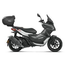 ZADNÍ BOX SHAD SH34 + PLOTNA + MONTÁŽNÍ SADA APRILIA SR GT 125/200