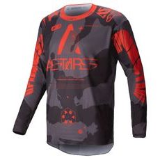 DRES RACER HOLLOW, ALPINESTARS (ŠEDÁ CAMO/ORANŽOVÁ FLUO) 2025