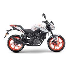 QJMOTOR TRX 125 BÍLÁ