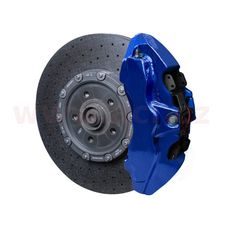 FOLIATEC DVOUSLOŽKOVÁ BARVA NA BRZDY, BARVA MODRÁ (PERFORMANCE BLUE METALLIC) SADA K APLIKACI