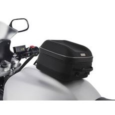 TANKBAG NA MOTOCYKL S-SERIES Q4S QR, OXFORD (ČERNÝ, S RYCHLOUPÍNACÍM SYSTÉMEM NA VÍČKA NÁDRŽE, OBJEM 4 L)