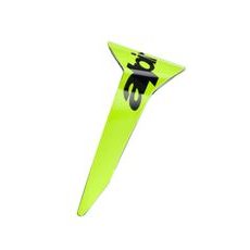 AERODYNAMICKÝ SPOILER PRO PŘILBY SUPERTECH R10 ARIUS STANDARDNÍ PROFIL, ALPINESTARS (ŽLUTÁ FLUO/ČERNÁ)