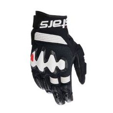 RUKAVICE HALO, ALPINESTARS (ČERNÁ/BÍLÁ) 2024
