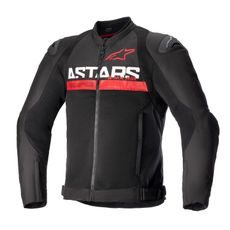 BUNDA SMX AIR, ALPINESTARS (ČERNÁ/ČERVENÁ FLUO) 2024