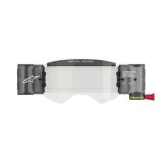 SADA ROLL-OFF WIDE VISION PRO BRÝLE SUPERTECH, ALPINESTARS (ČIRÉ PLEXI, ČEPY PRO STRHÁVACÍ SLÍDY)