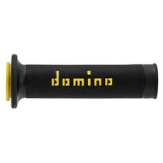 GRIPY A010 (ROAD) DÉLKA 120 + 125 MM, DOMINO (ČERNO-ŽLUTÉ)