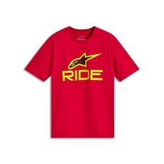 TRIKO RIDE 4.0 CSF, ALPINESTARS (ČERVENÁ/ŽLUTÁ FLUO/ČERNÁ)