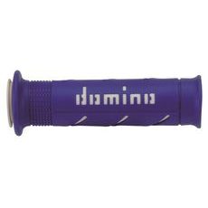 GRIPY A250 (ROAD) DÉLKA 120 + 125 MM, DOMINO (MODRO-BÍLÉ)