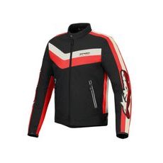 BUNDA T-DYNO WATER RESISTANT, ALPINESTARS (ČERNÁ/ČERVENÁ/BÉŽOVÁ) 2025