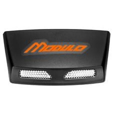 ZADNÍ KRYTY VENTILACE PRO PŘILBY MODULO 2.0, CASSIDA (ČERNÁ MATNÁ, VČ. ORANŽOVÉHO LOGA)