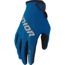 DĚTSKÉ MOTO RUKAVICE THOR YOUTH RIDEMODE STATIC GLOVES MODRÁ