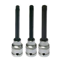 SADA TORX PRODLOUŽENÝCH HLAVIC PRO 1/2" RÁČNU, BIKESERVICE