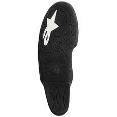PODRÁŽKA PRO BOTY SUPERTECH/SUPERTECH R, ALPINESTARS (ČERNÁ/BÍLÁ, PÁR)