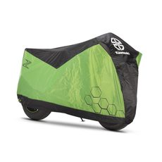 KAWASAKI VENKOVNÍ PLACHTA KAWASAKI "Z" (ČERNO-ZELENÁ)