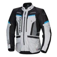 BUNDA BOGOTA PRO DRYSTAR, ALPINESTARS (ŠEDÁ/ČERNÁ/MODRÁ) 2025