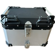 KUFR HLINÍKOVÝ DB TOPCASE 55L STŘÍBRNÝ + PLOTNA + SÍŤKA NA ZAVAZADLA ZDARMA