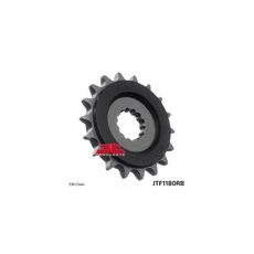 ŘETĚZOVÉ KOLEČKO S TLUMÍCÍ GUMOVOU VRSTVOU PRO SEKUNDÁRNÍ ŘETĚZY TYPU 530, JT (19 ZUBŮ)