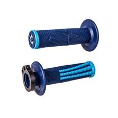 ODI GRIPS PRO MX LOCK-ON V2 EMIG NAVY/LIGHT BLUE