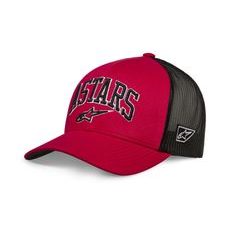 KŠILTOVKA DUNKER TRUCKER, ALPINESTARS (ČERVENÁ/ČERNÁ)