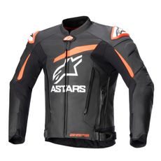 BUNDA GP PLUS 4, ALPINESTARS (ČERNÁ/ČERVENÁ FLUO/BÍLÁ) 2024