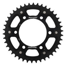 ŘETĚZOVÁ ROZETA SUPERSPROX STEALTH RST-735:42-BLK ČERNÝ 42 ZUBŮ, 520