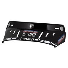 PLOCHÝ KŠILT OXYGEN RACING SPIRIT, CASSIDA (ČERNÝ, CVAKÁNÍ NA DRUKY)