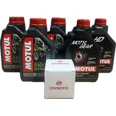 MOTUL SADA PRO KOMPLETNÍ VÝMĚNU OLEJŮ CFMOTO X850/X1000 STANDARD