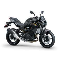 KAWASAKI Z500 MY26 METALLIC MATTE GRAPHENESTEEL GRAY / METALLIC FLAT SPARK BLACK