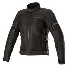 BUNDA STELLA CROSSHILL WATERPROOF AIR, ALPINESTARS, DÁMSKÁ (ČERNÁ/ČERNÁ) 2024