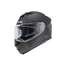 YOHE VÝKLOPNÁ MOTO PŘILBA 937 DOUBLE VISOR MATNÁ ČERNÁ