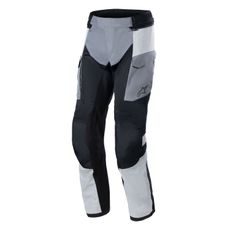 KALHOTY ANDES AIR DRYSTAR, ALPINESTARS (SVĚTLE ŠEDÁ/TMAVĚ ŠEDÁ/ČERNÁ/ŽLUTÁ FLUO) 2024
