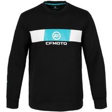 CFMOTO PÁNSKÁ MIKINA CREWNECK ČERNÁ